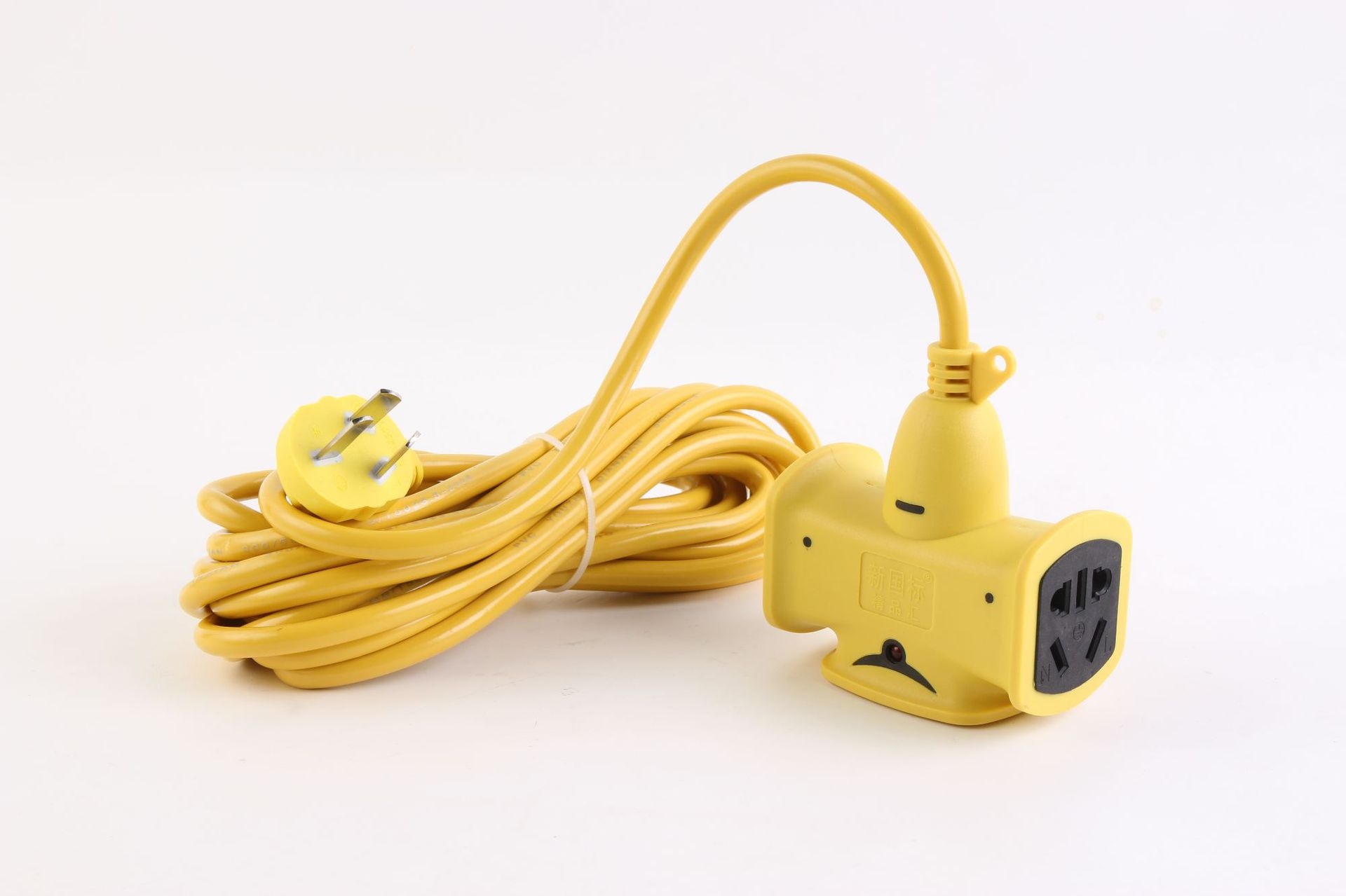 2至50米飞机型地拖带线插座 防爆耐摔工业排插 户外多功能接线板