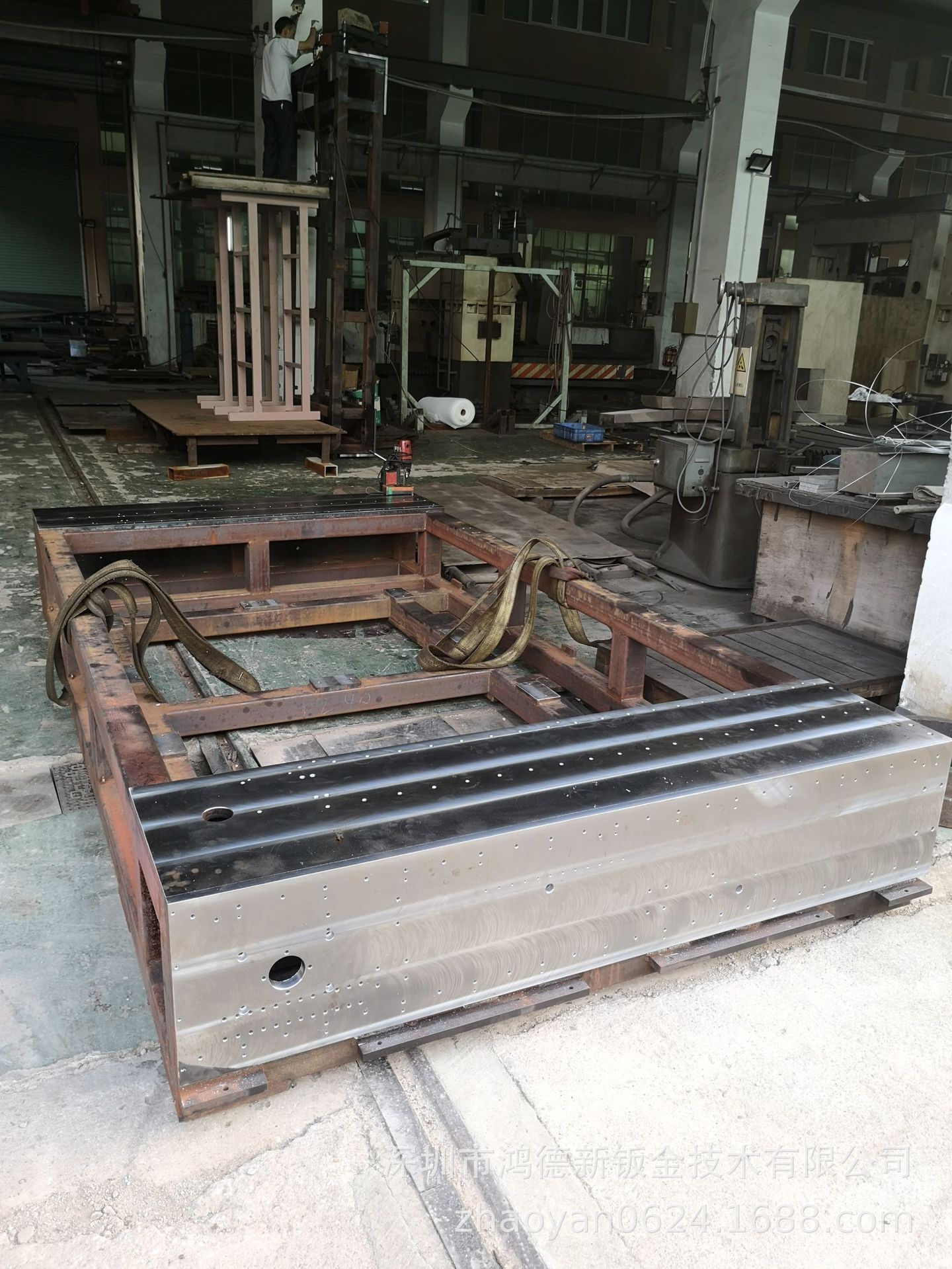 东莞钣金加工厂提供设备钣金加工方通机架龙门铣加工底座加工