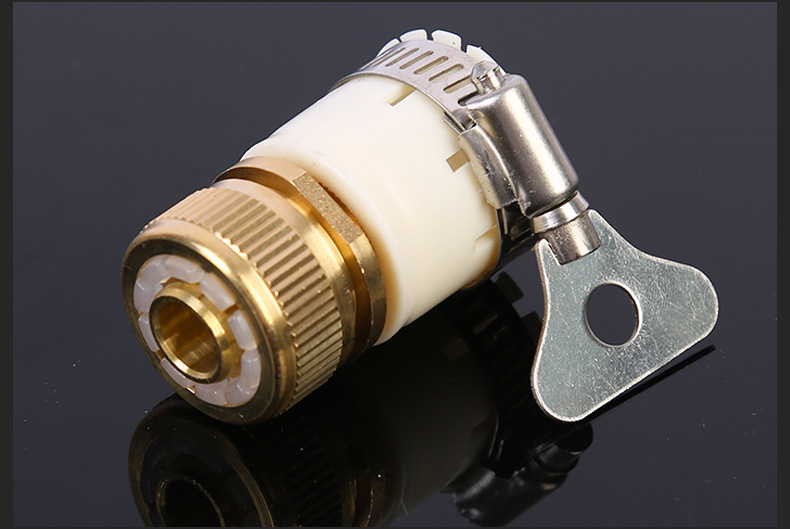 厂家直销第三代水龙头多功能接头 铜接头 食品级软胶