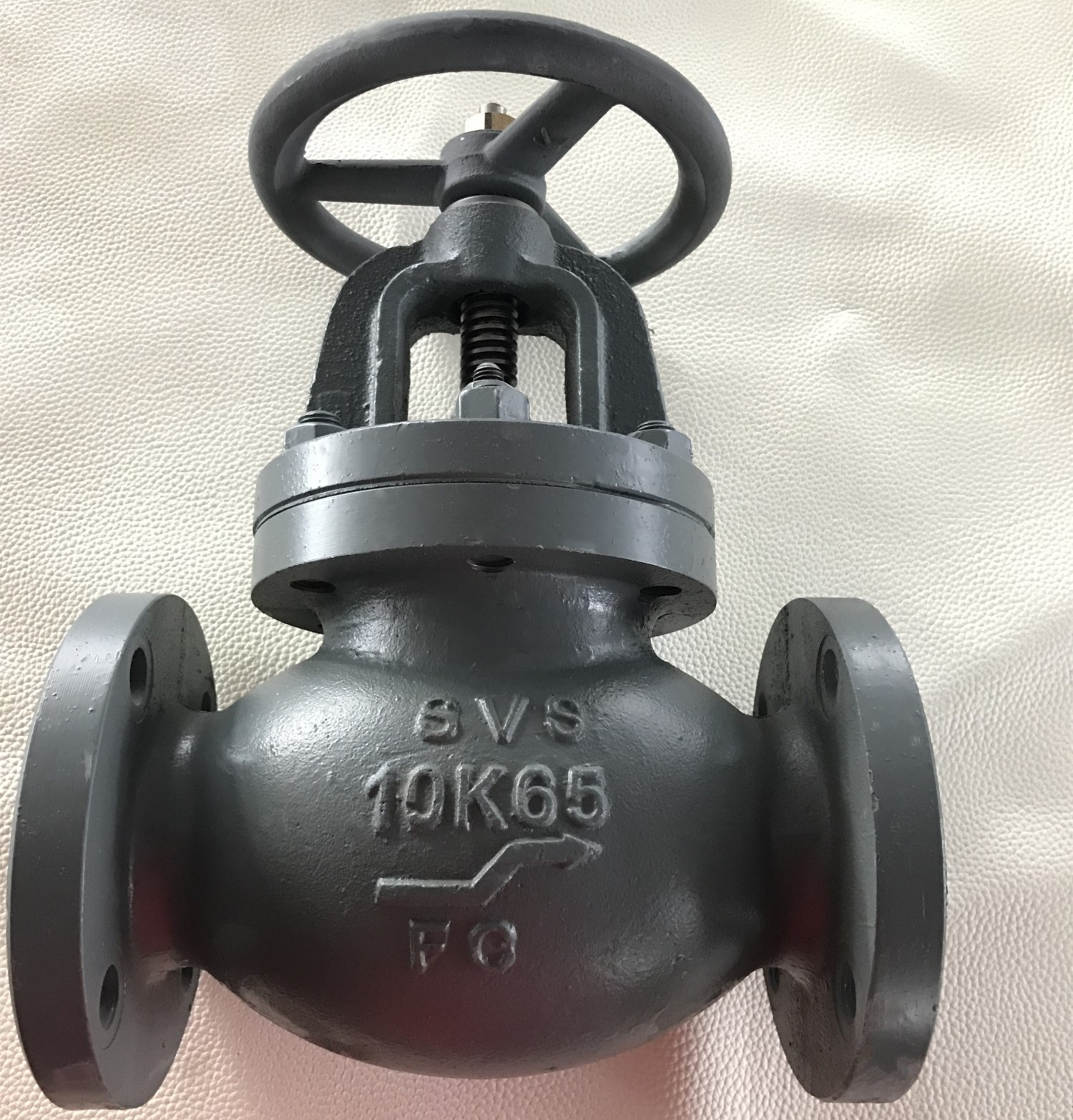 船用日标铸铁直通截止阀 jis f7307 10k
