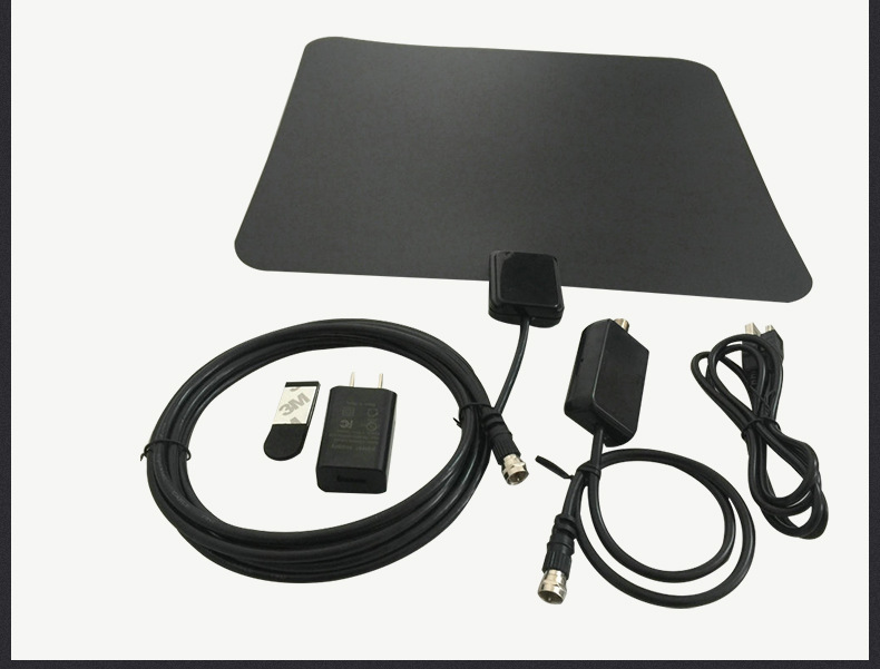 厂家批发 65-80英里高清数字电视接收天线 hd 1080p 4k tv天线