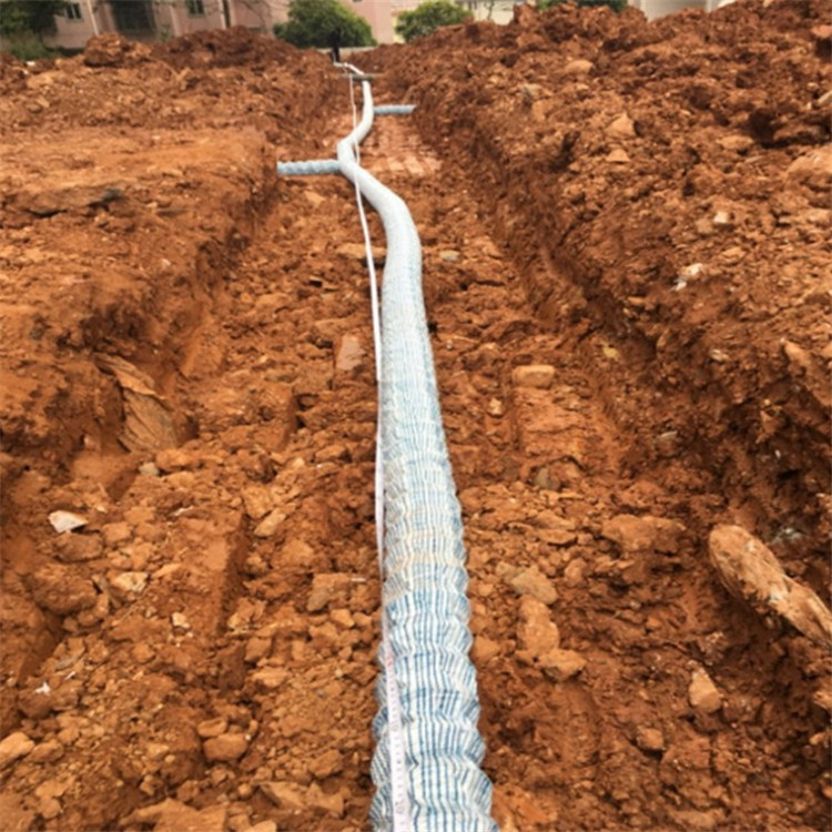 别墅花园排水屋顶湿地排水软式透水管渗水软管护坡工程排水管现货