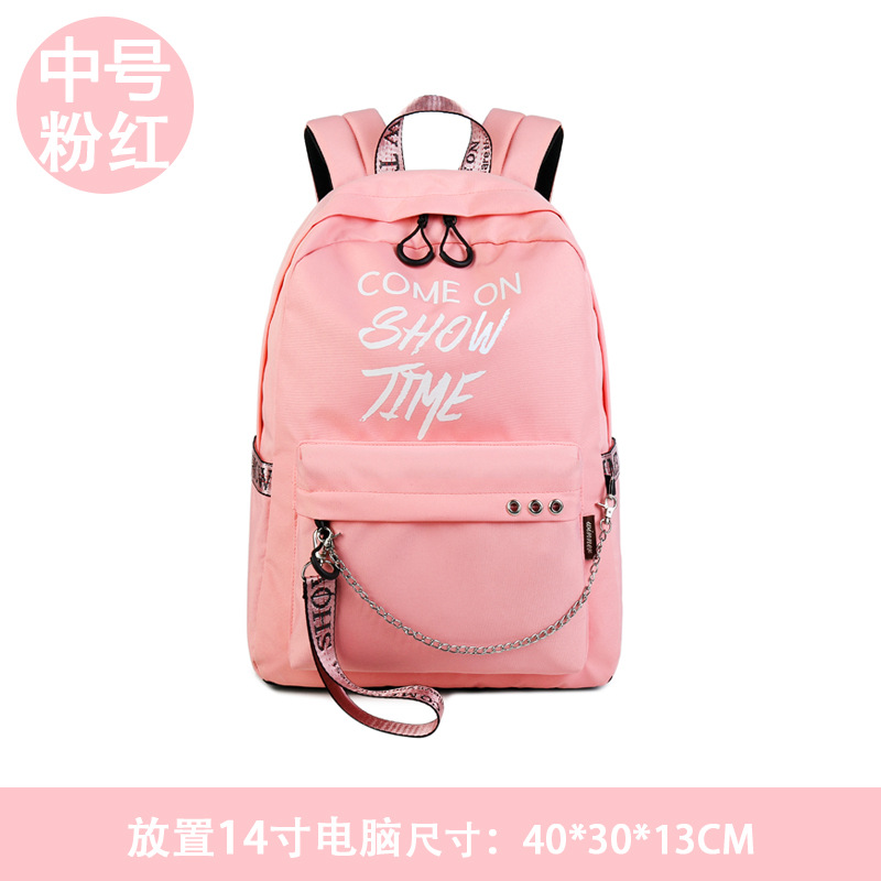 New Portable Leisure Luminous Backpack School Bag