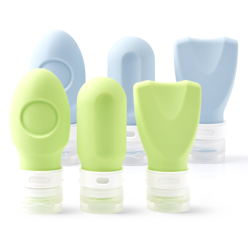 Portable Silicone Bottle Hand Sanitizer Lotion Small Bottle Travel Shower Gel Shampoo Travel Bottle Pump Bottle