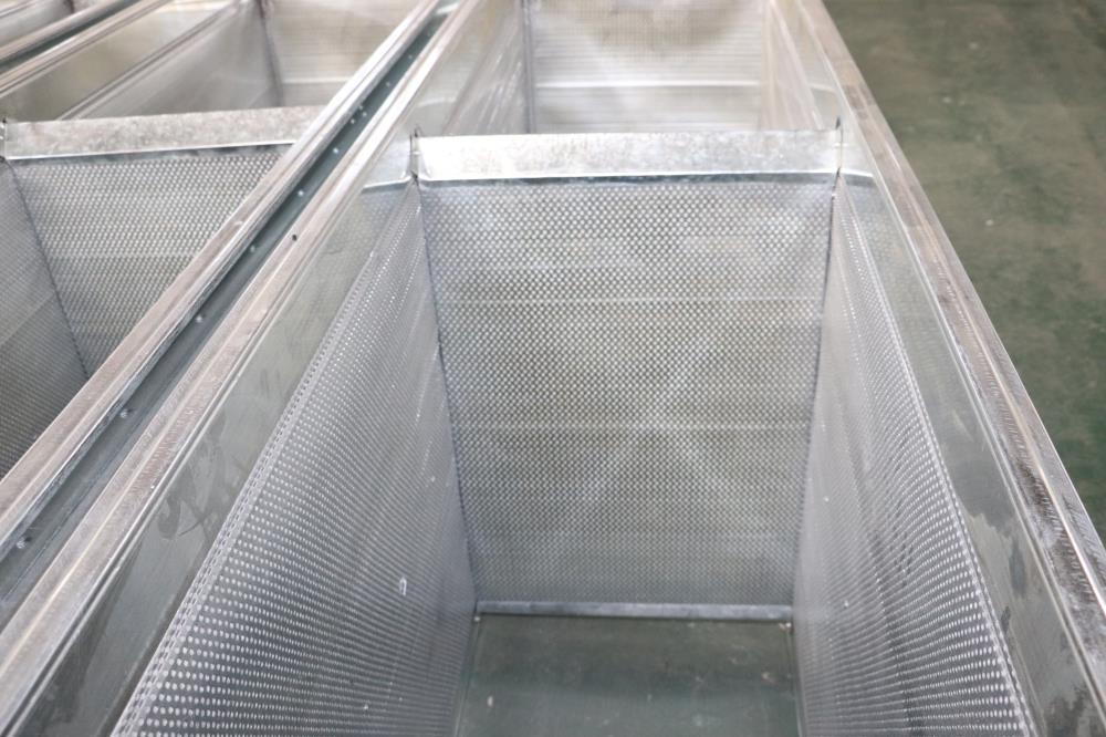 双腔微穿孔板消声器 wx双层矩形排烟管道消声器 中高频消声器设备