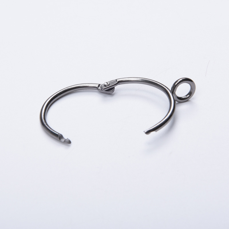 开口窗帘圈环 罗马圈罗马环窗帘开口吊环活口拉环窗帘扣