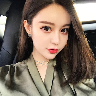 假发女长直发网红中分刘海齐肩直发假发套内扣气质中长发厂家直销