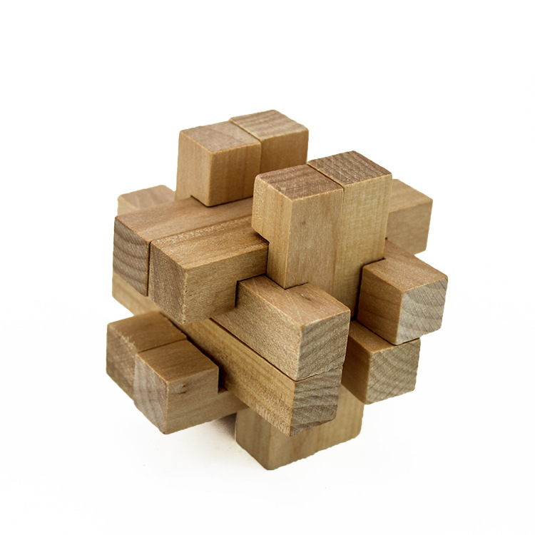 2018新款十八柱 孔明锁 取宝益智玩具 解环 鲁班锁打不开厂家批发