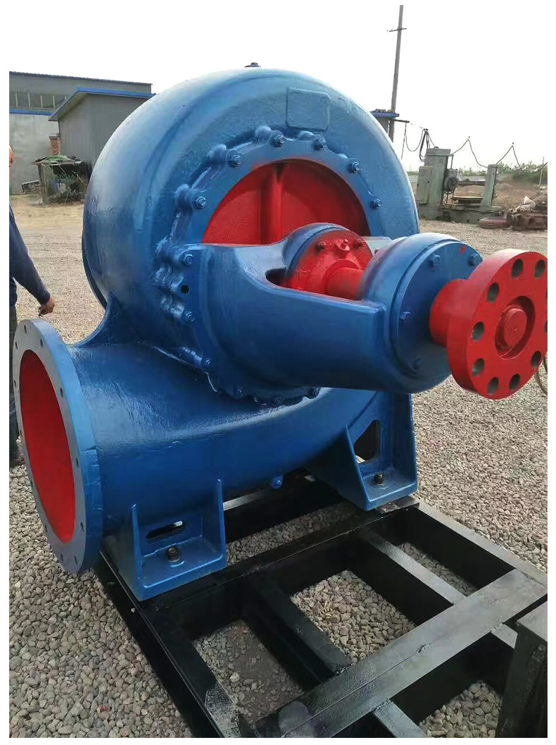 厂家直销hw型卧式混流泵农田灌溉防汛排水大流量蜗壳式离心泵