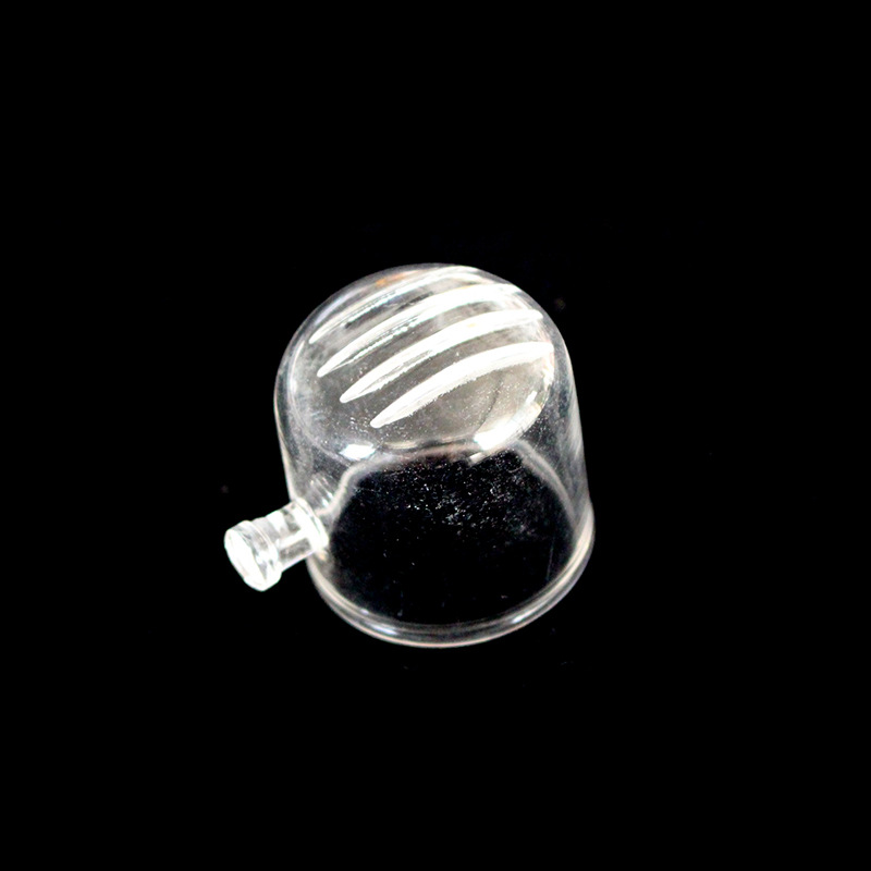 水族玻璃红虫杯红虫喂食器红虫杯小鱼小虾投食红虫杯