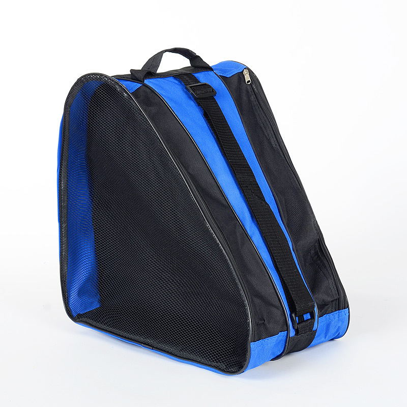 [In Stock Wholesale] Skates Special Backpack Adult the Skating Shoes Triangle Bag Children Roller Skates Shoulder Bag