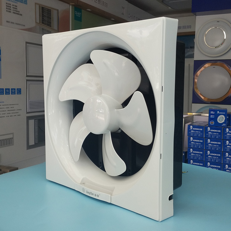 梁田百叶排气扇换气扇窗式厨房卫生间12寸抽风机45w家用apb30-6