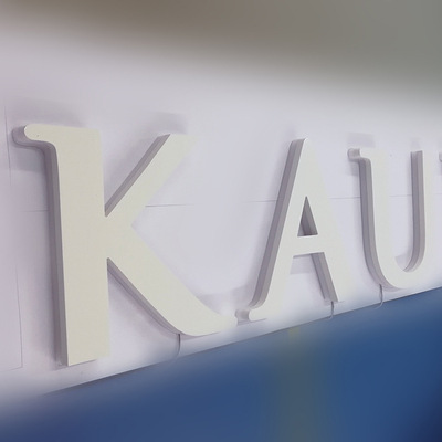 昆山亿角直销亚克力直边侧边发光字 不锈钢围边字 门头招牌广告