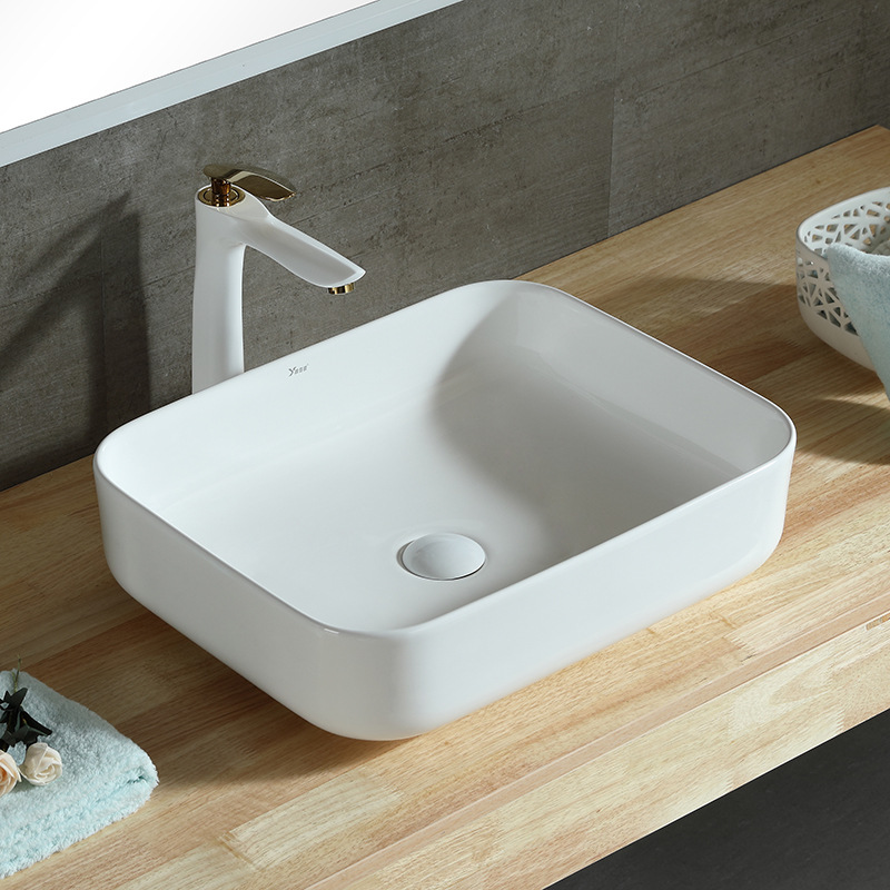 卫生间厕所酒店长方形艺术盆