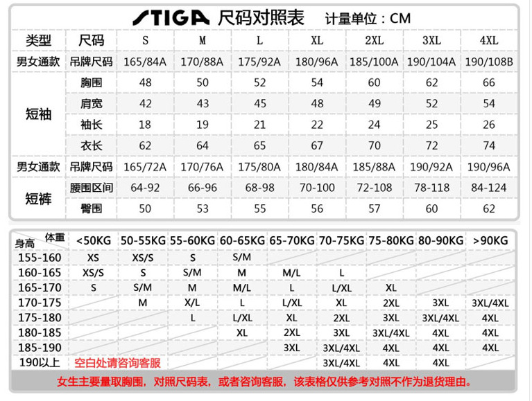 尺码:s/165/84a,m/170/88a,l/175/92a xl/180/96a,2xl/185/100a3xl