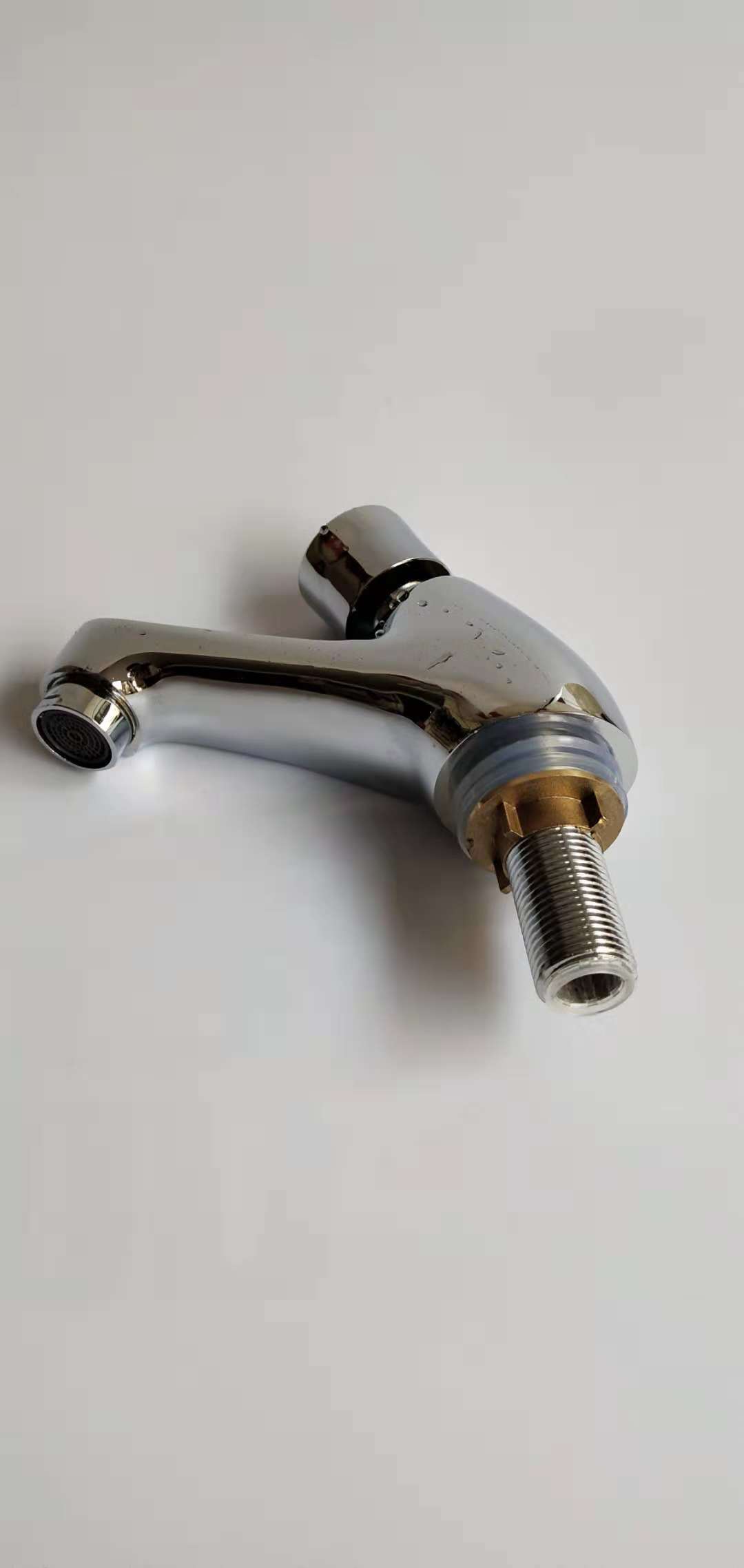 全铜面盆延时阀 洗手盆延时冲洗阀,脸盆延时龙头 手按延时阀