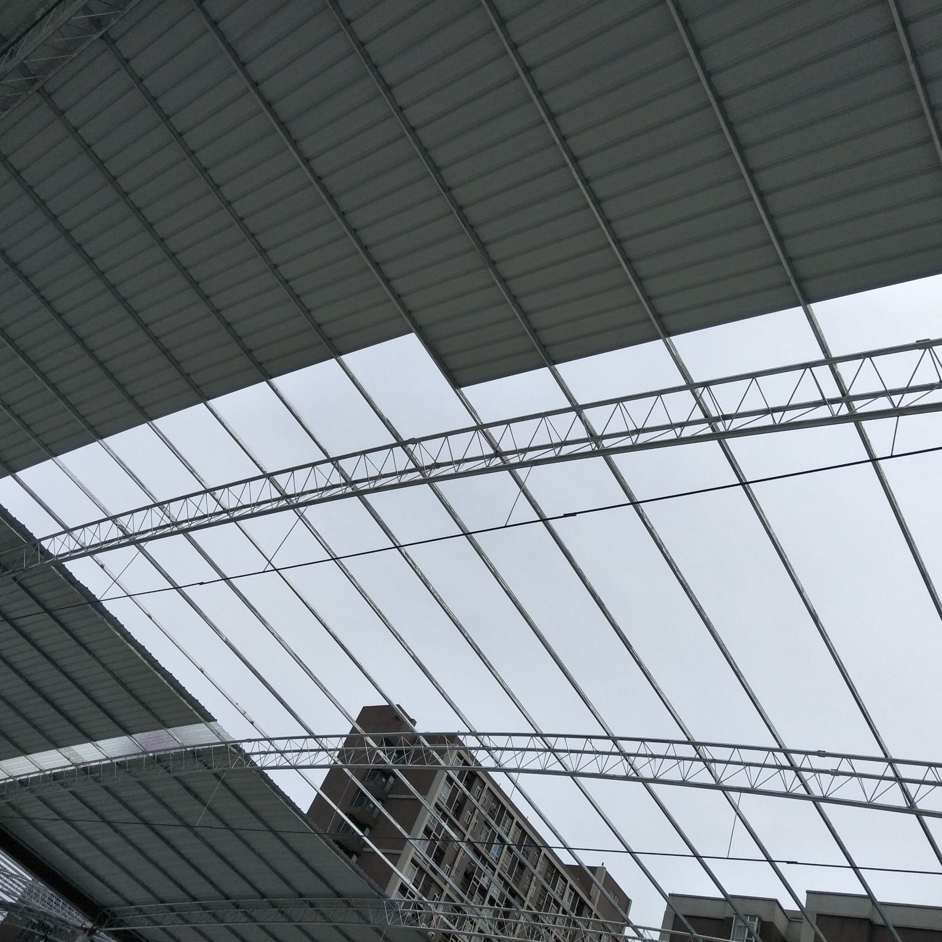 成都彩钢雨棚 仓库雨棚 钢结构大棚设计施工