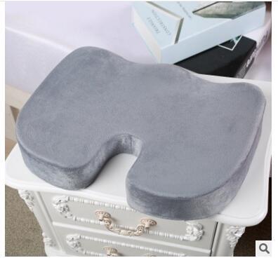 Supply Summer Gel Cushion Slow Rebound U-Shaped Memory Foam Gel Ice Pad Car Office Cool Cushion Hemorrhoid Stone Cushion