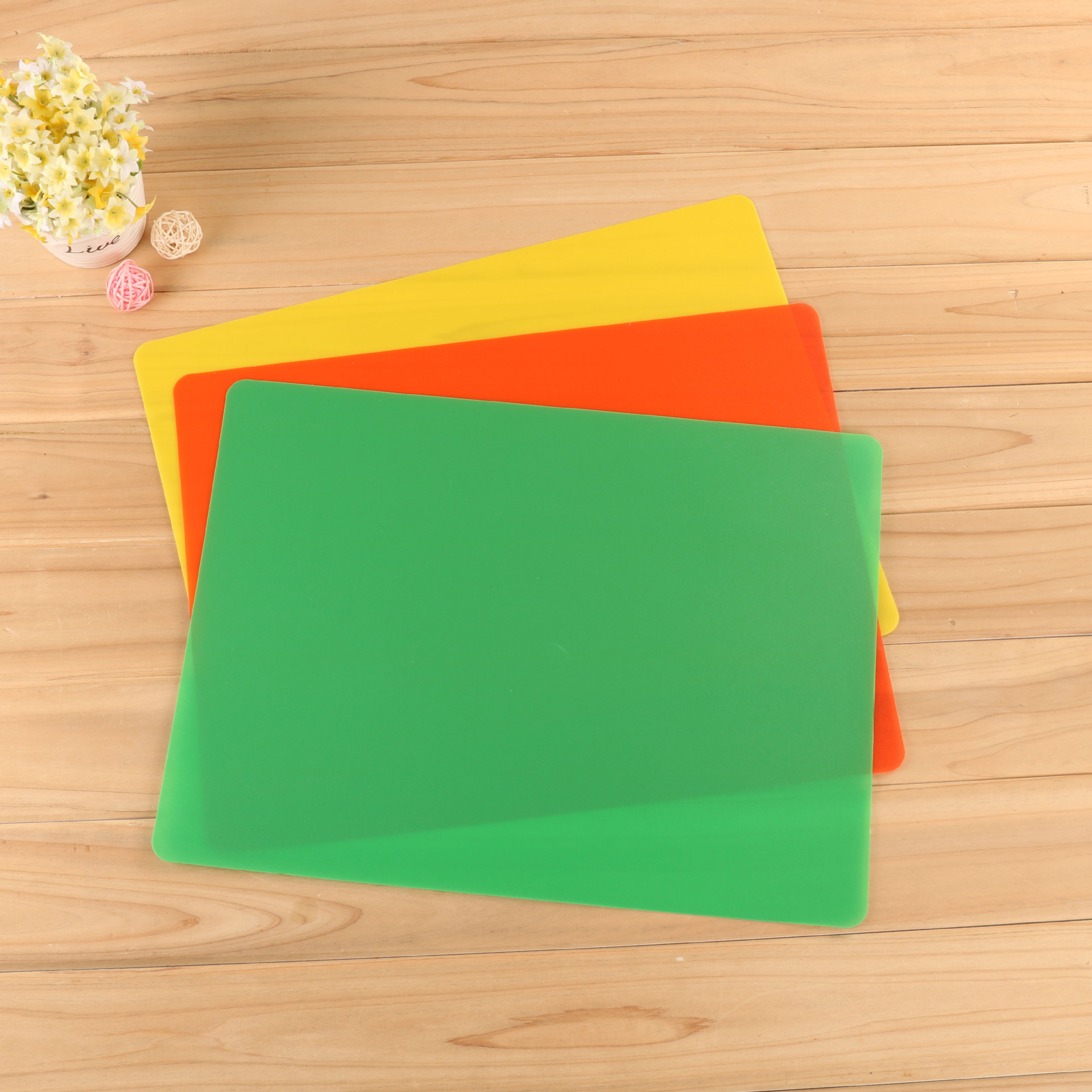 垫板彩色a4塑料pp写字垫板复写纸垫片可印刷logo