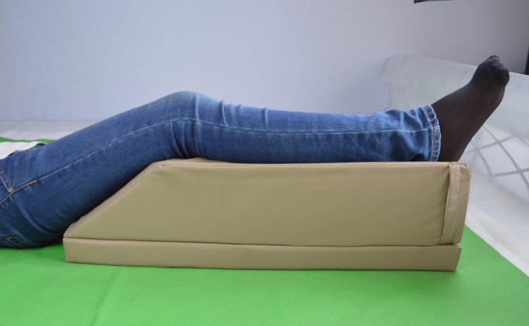 医用体位垫生产厂家双层下肢垫腿部抬高垫高密度海绵下肢垫护理垫