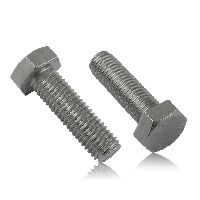 裕鼎紧固件直销不锈钢外六角螺栓六角头螺丝螺杆全螺纹m14m16m18