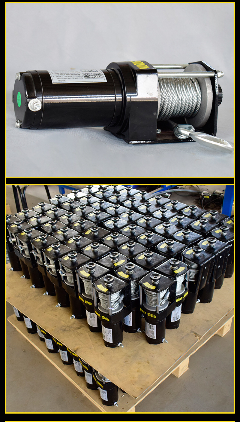 车载电动绞盘12v24v车载小吊机电动葫芦绞盘机自救汽车绞盘直销