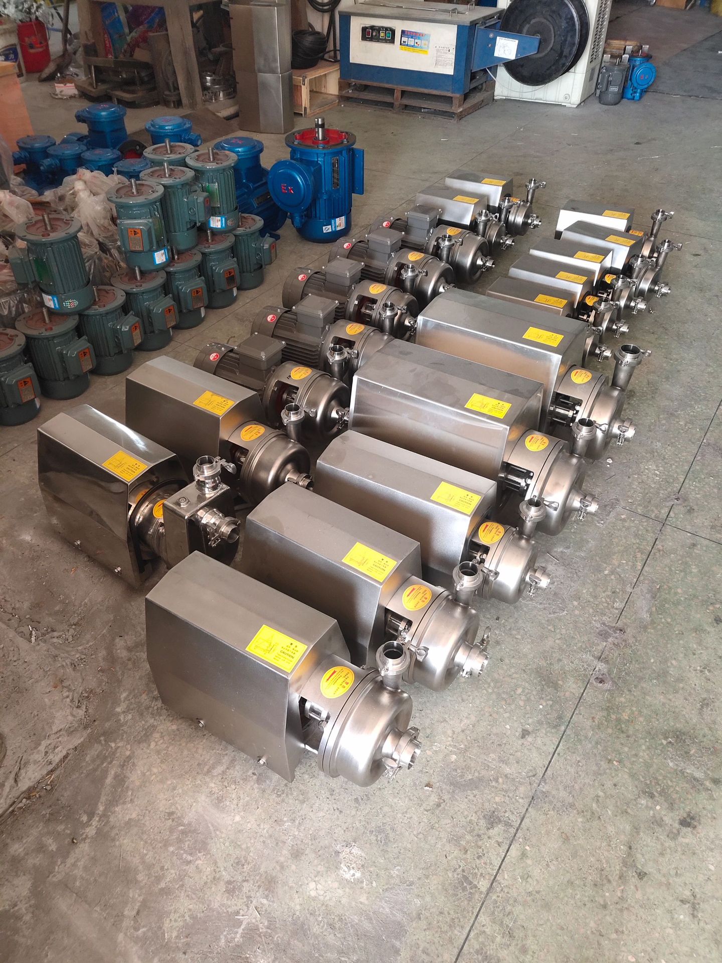 baw不锈钢移动式自吸泵推车式抽酒泵卫生泵化工泵