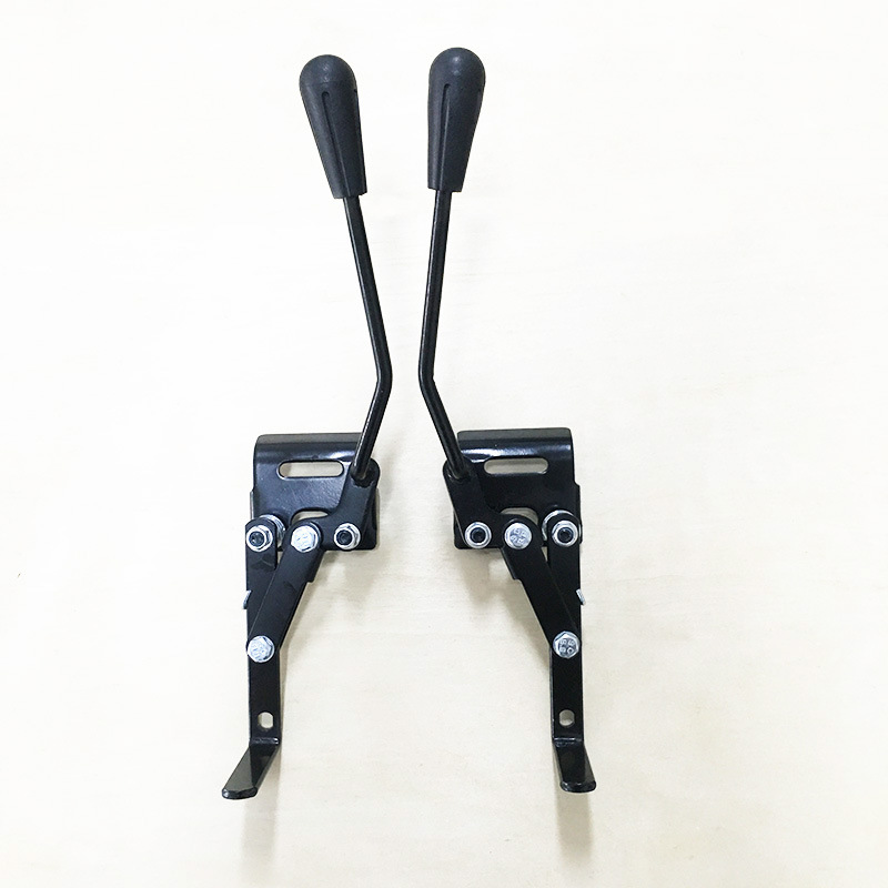 电动轮椅配件长柄刹车 轮椅专用手刹 机械式轮椅刹车轮椅刹车配件