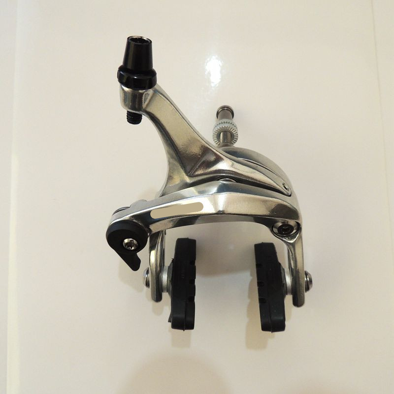 公路自行车刹车前夹器 死飞车铝合金c刹 黑色前刹车