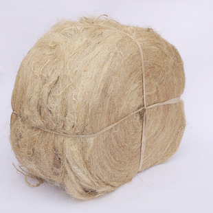 厂家直销浸油麻丝水暖专用黄麻丝 油麻纤维麻丝手工麻加固黄麻卷