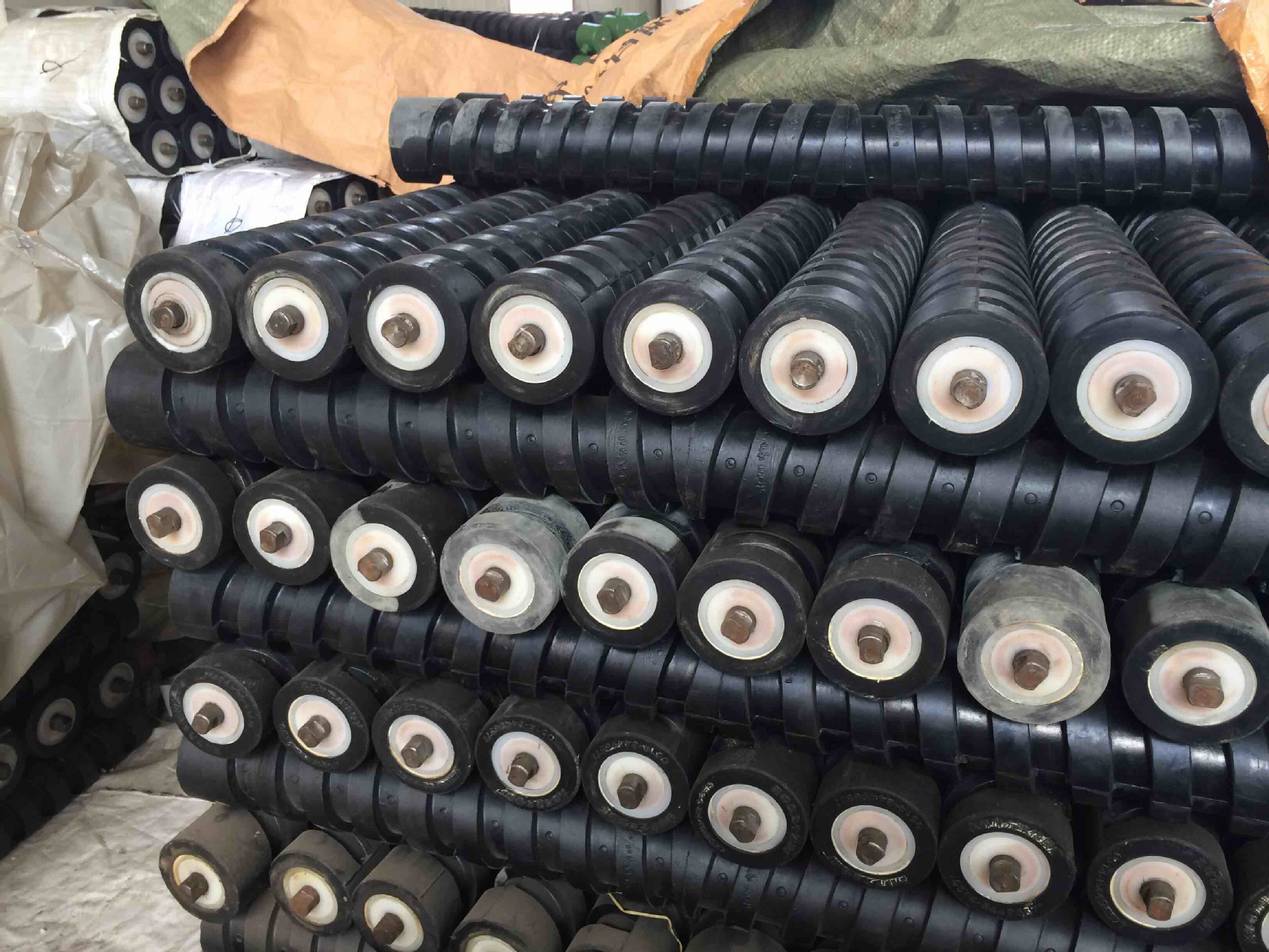 供应元丰 输送物料专用托辊