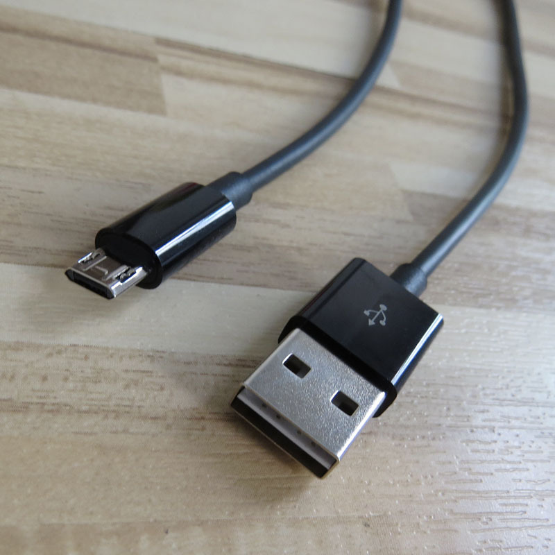 1米长 不分正反安卓micro 双面盲插数据线 usb充电线