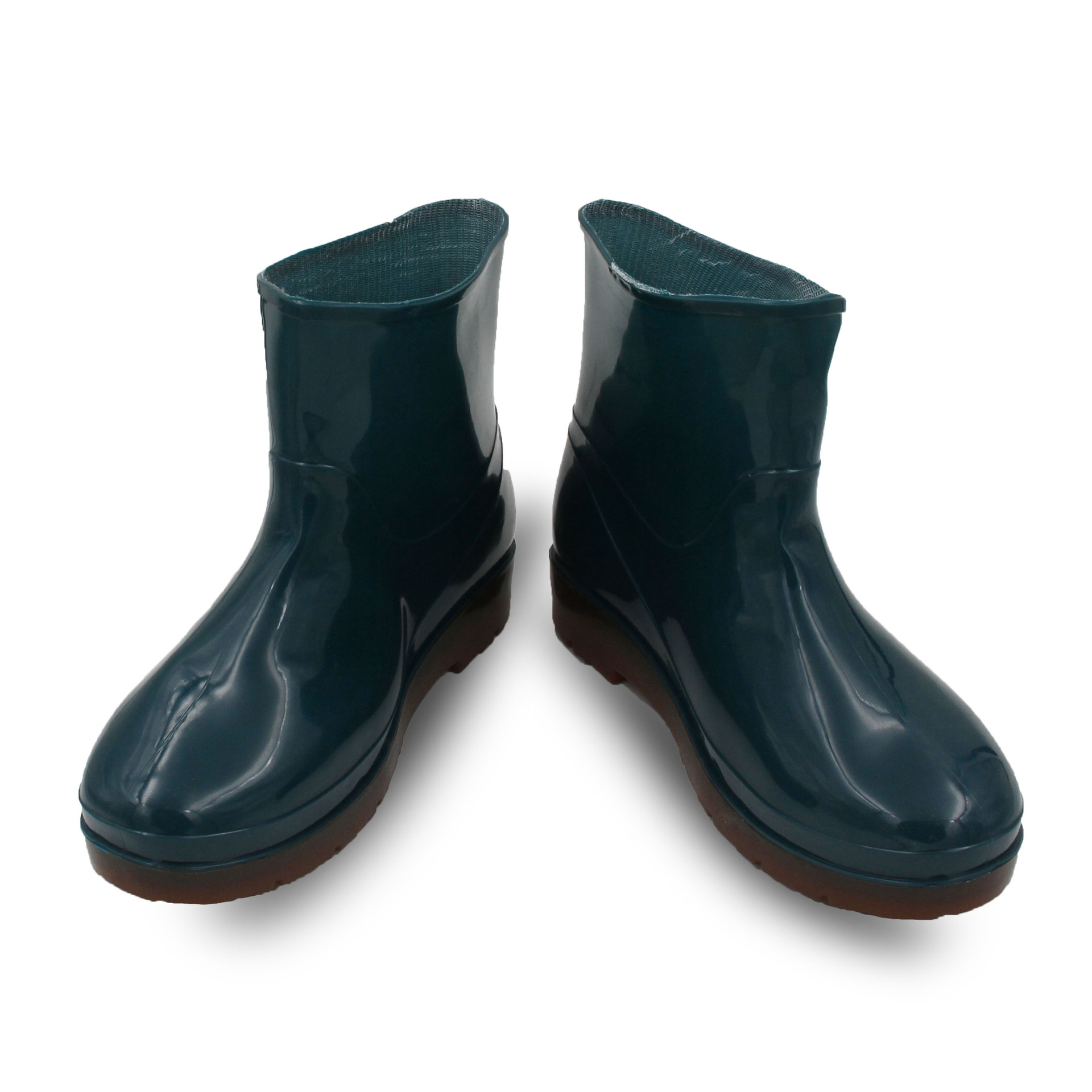 鑫金鹰 绿色雨靴 高帮女