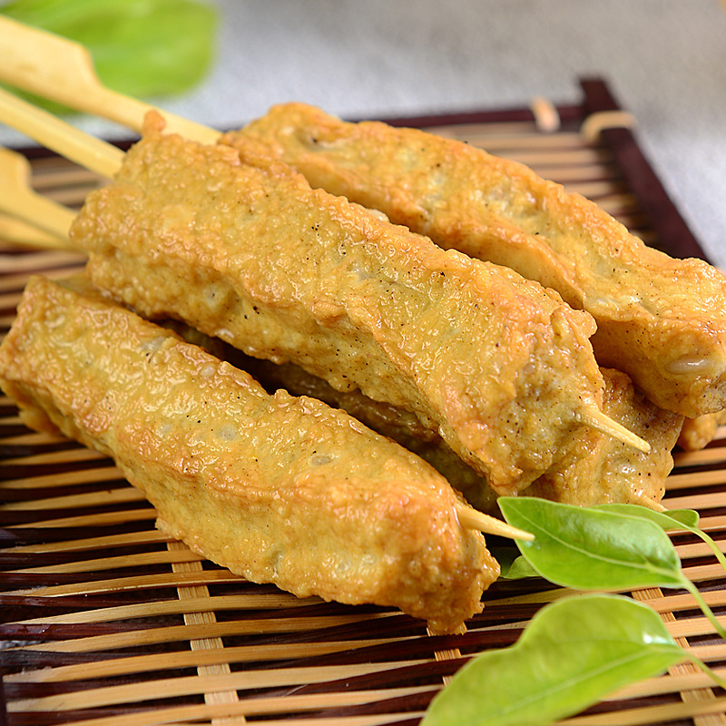 关东煮食材黄金脆骨棒10串360g火锅串串香麻辣烫便利店批发供应