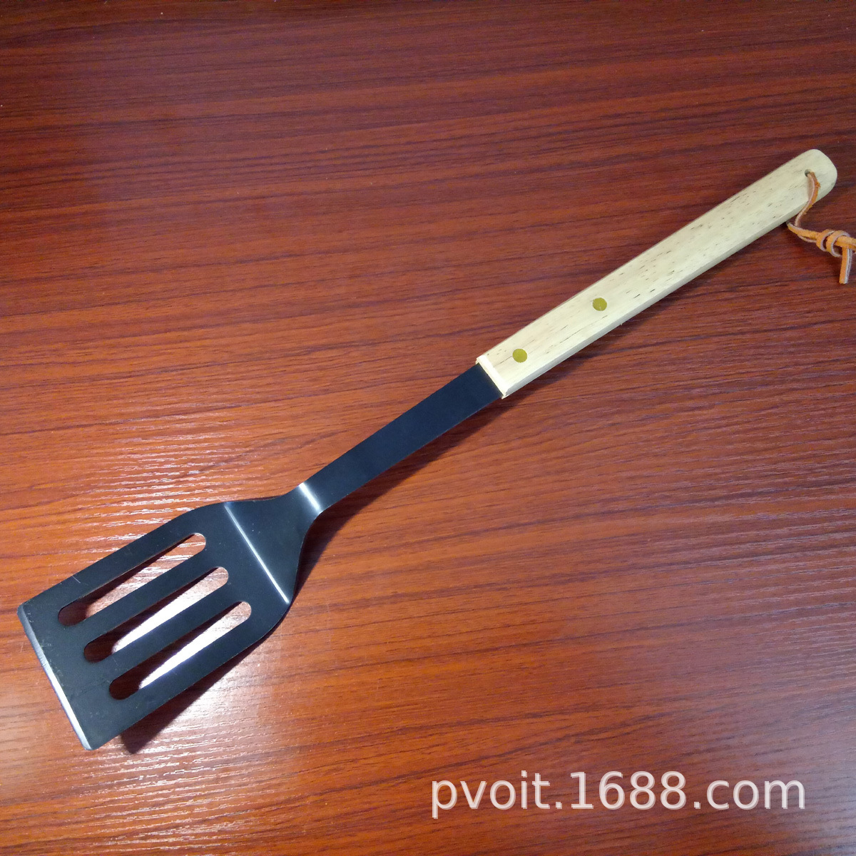 烧烤铲烧烤具木柄烧烤铲喷不黏烧烤铲黑色烧烤铲bbq