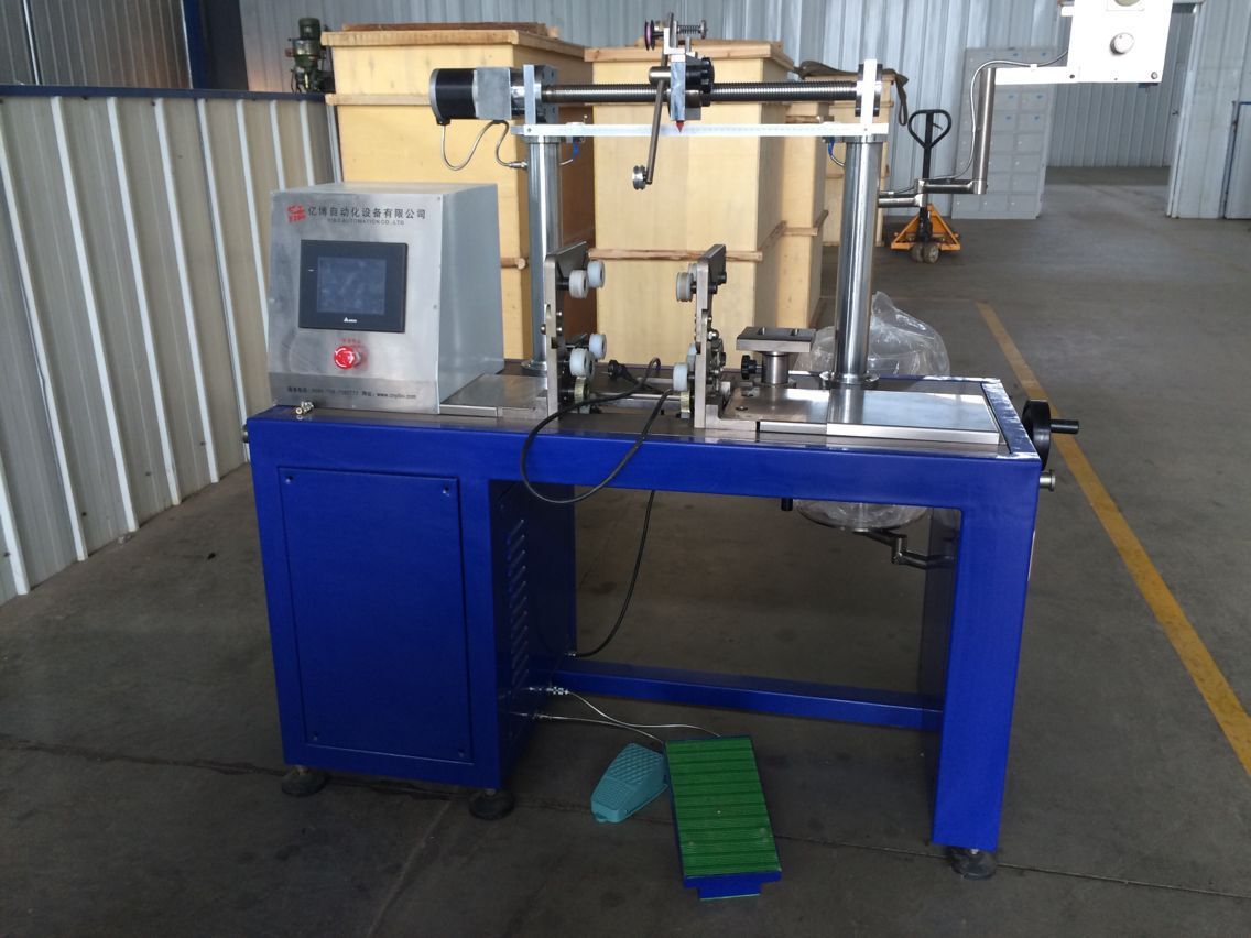 亿博自动化 yr-450j电压互感器数控绕线机 r型铁芯变压器自动绕线