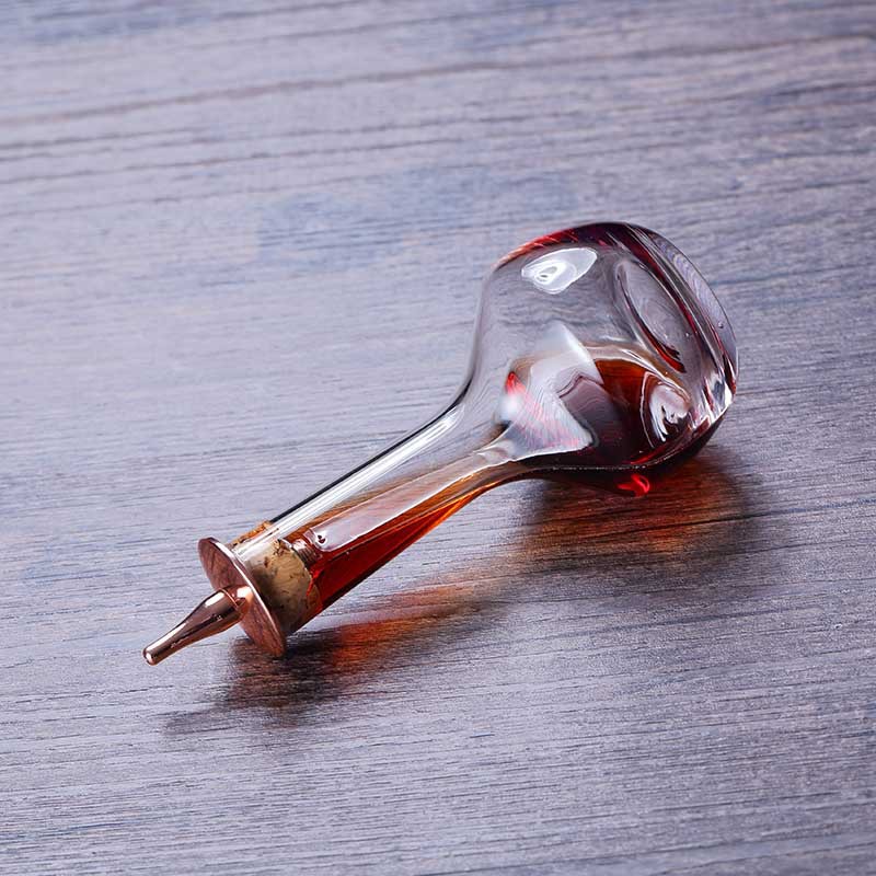 调酒用无铅水晶木塞型苦精瓶 苦酒瓶 85ml手工苦精瓶玻璃瓶