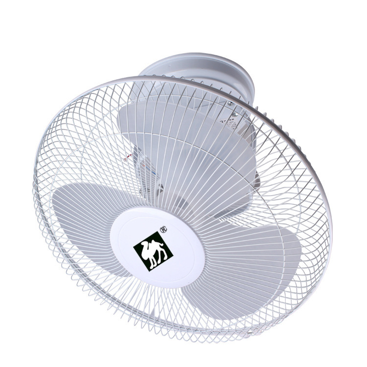 骆驼牌吊顶扇宿舍楼顶扇工地吸顶风扇360°摇头电风扇圆周扇包邮