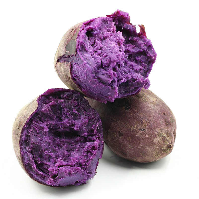 包邮迷你小紫薯 进口越南紫薯珍珠新鲜地瓜香甜软糯5斤批发杂粮
