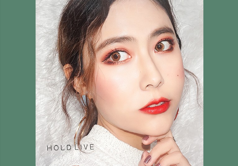 hold live日落唇色口红丝绒滋润不易脱色梅子豆沙枫叶唇膏6色h143