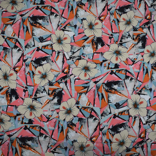 厂家直销 75d平纹弹力花瑶绉布料 仿真丝双绉 女装连衣裙服装面料