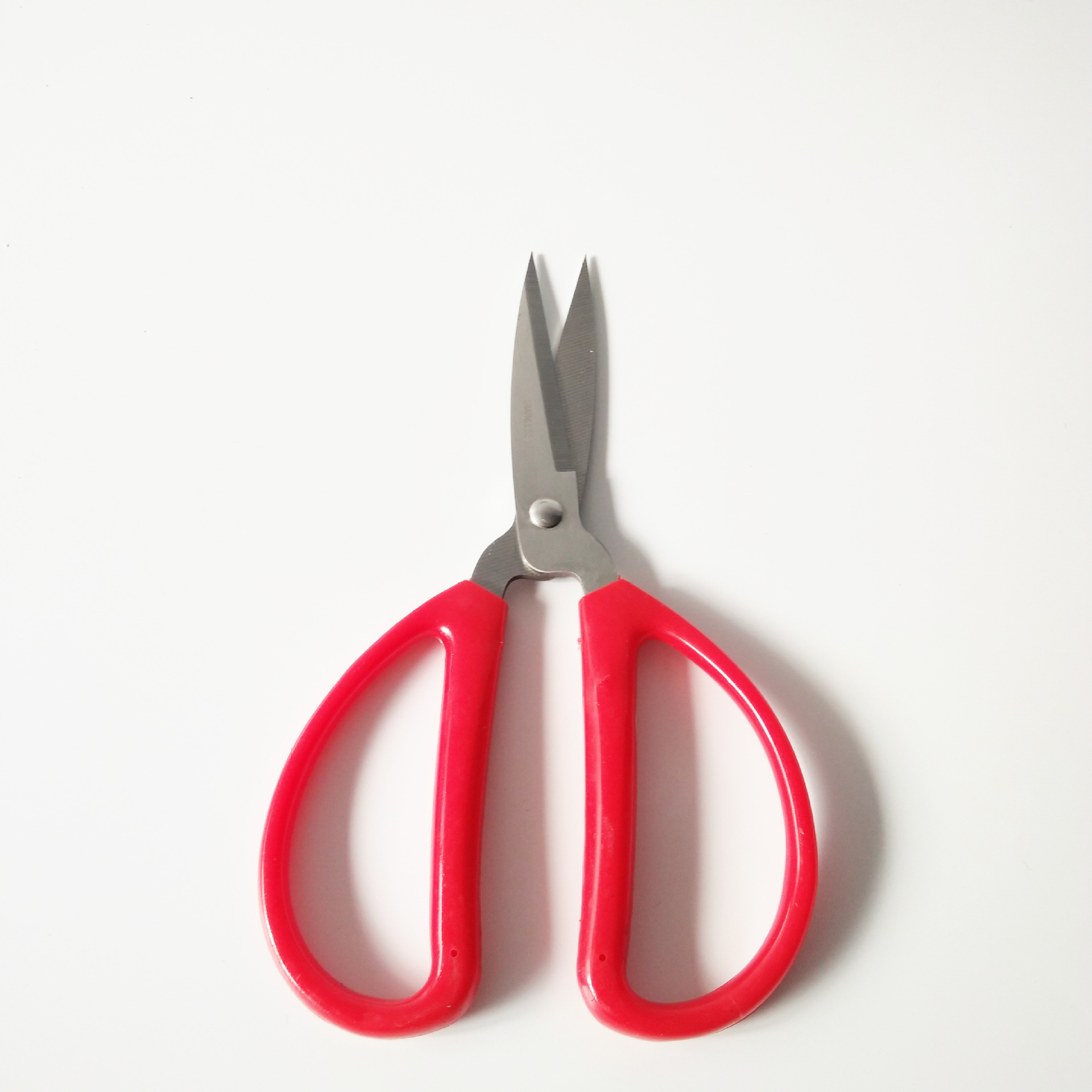 家用大号不锈钢剪刀 一号纸卡不锈钢剪子 手工剪 五元剪刀百货