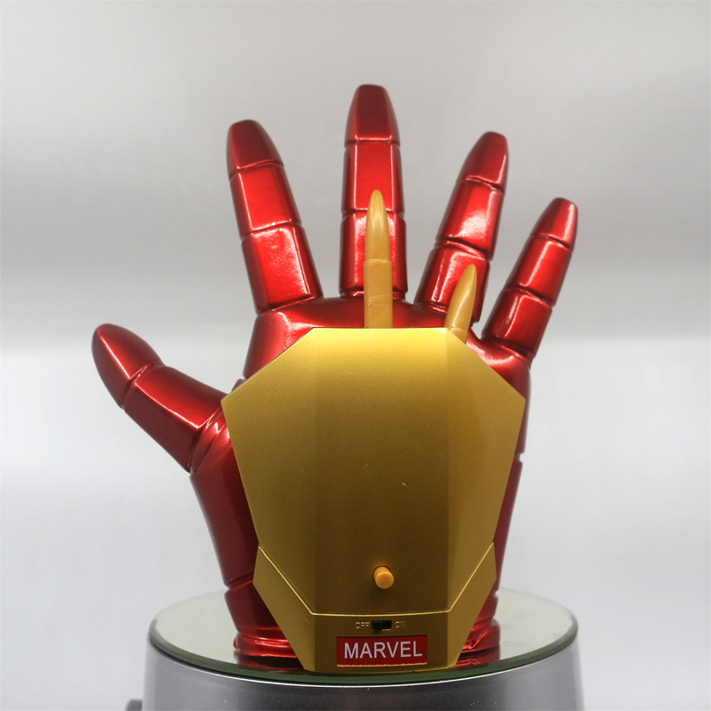 声光版钢铁侠手套手办可穿戴激光钢铁侠手办钢铁侠的手套模型