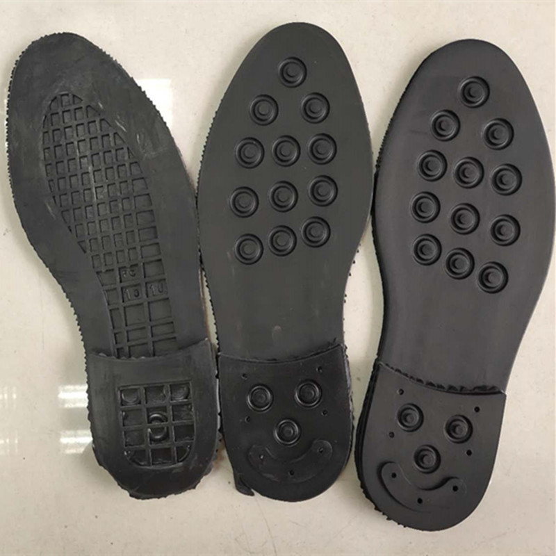 厂家直销固特异橡胶鞋底加后跟组合大底防滑耐磨皮靴来样定制模具