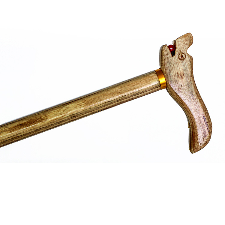 厂家直销 金刚木木制龙头拐杖 老人拐杖登山杖 送长者佳品