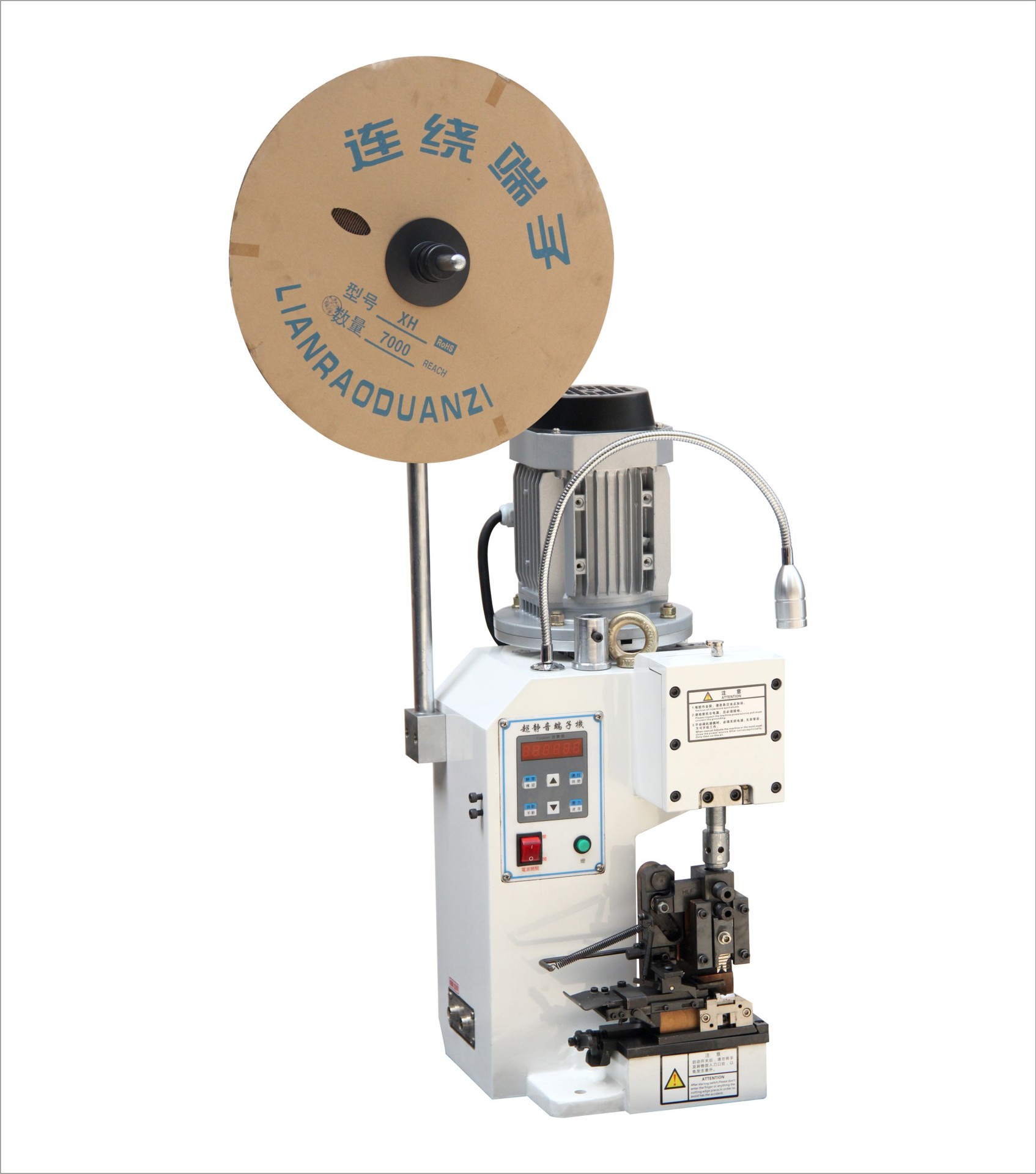 瑞泽 线材加工 精密打端压接机 电线电缆铆压机 3t静音端子机