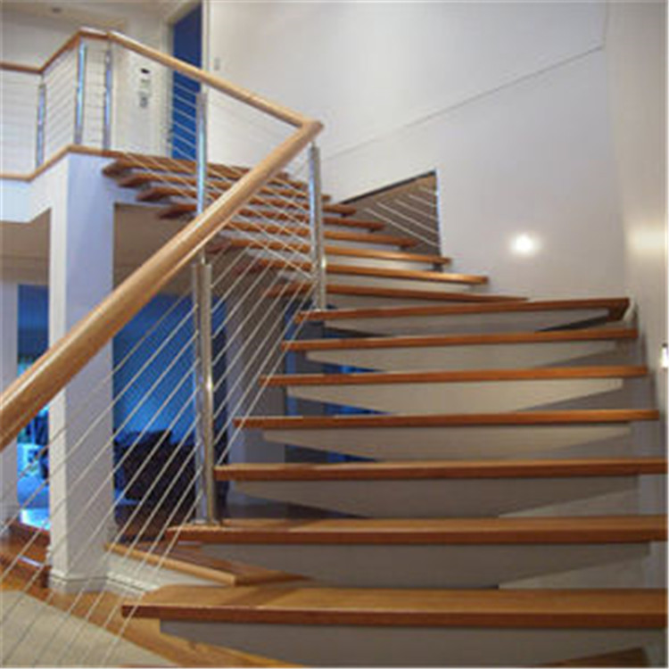普瑞玛专业生产 家用室内室外 不锈钢绳索楼梯护栏 可定制