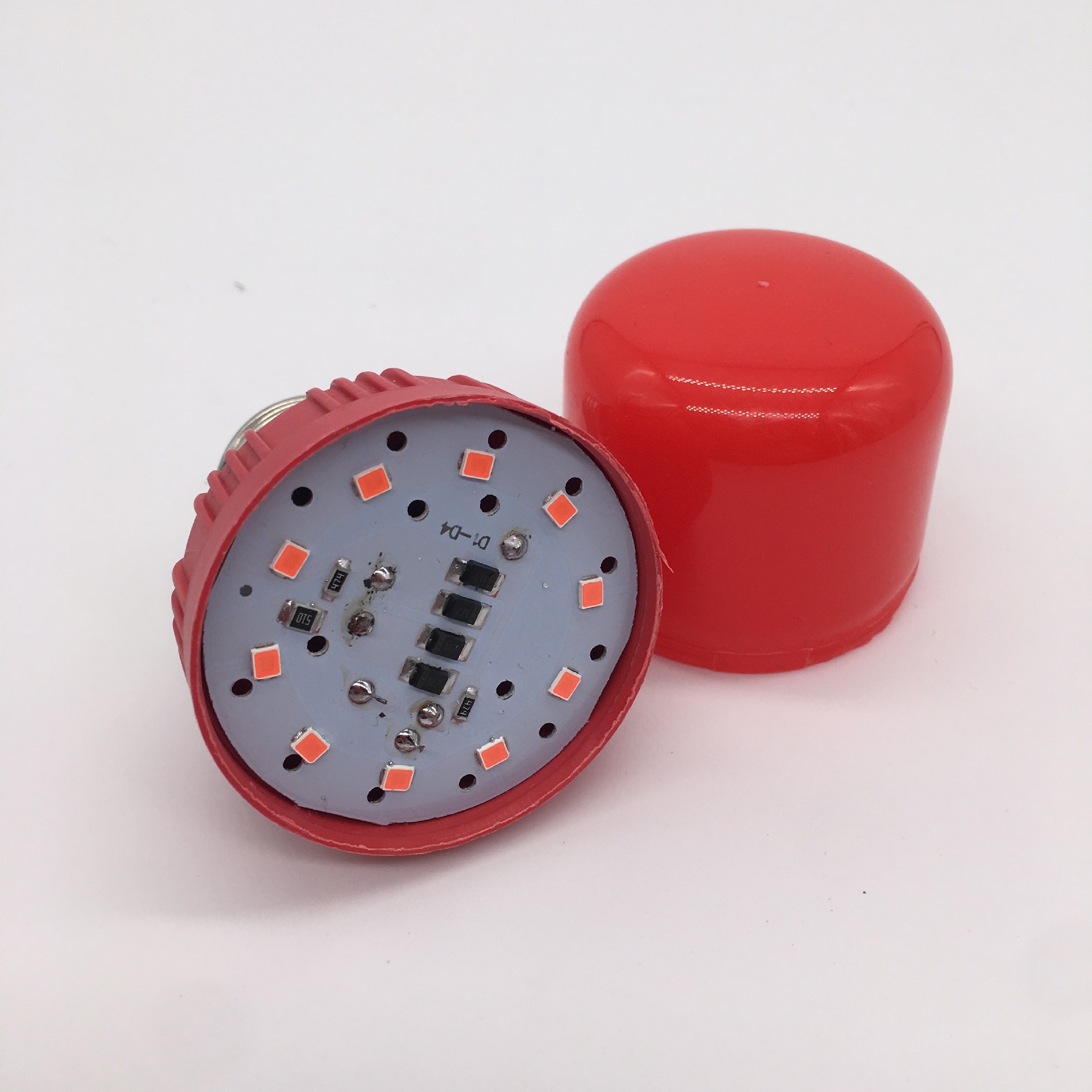 灯笼专用红泡led红泡 高罩节日喜庆灯泡 圆泡3wled红色 5wled