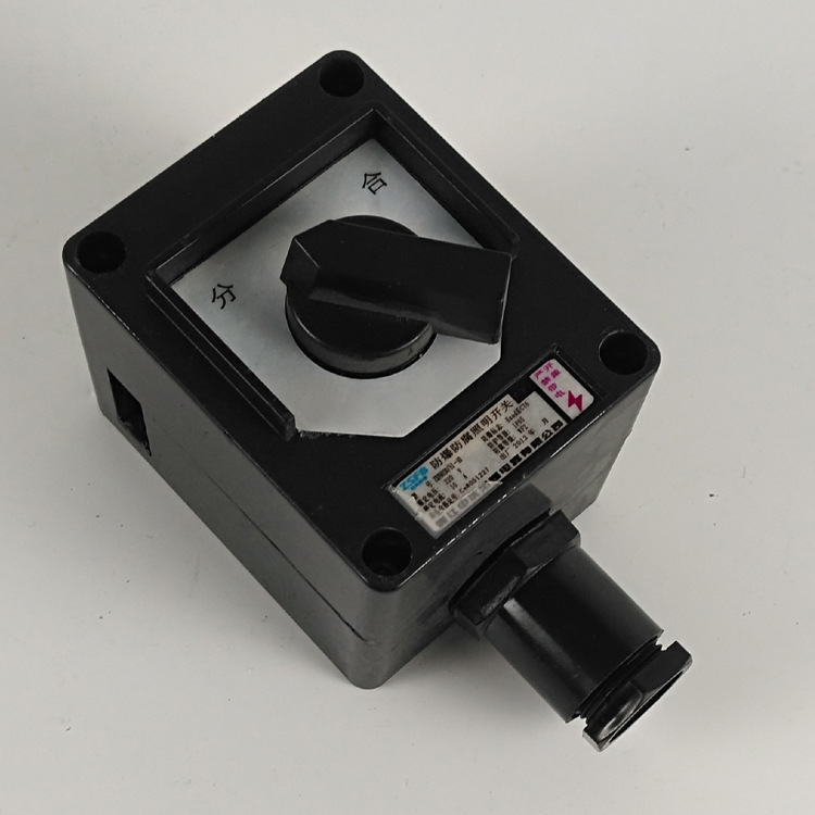 中沈防爆bzm8050-10a bzm8060-10a防爆防腐照明开关exediict6ip65