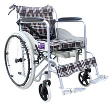 供应新款坐便手动轮椅、轻便折叠轮椅、助推轮椅、老年轮椅